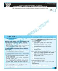 Example 2020 Census