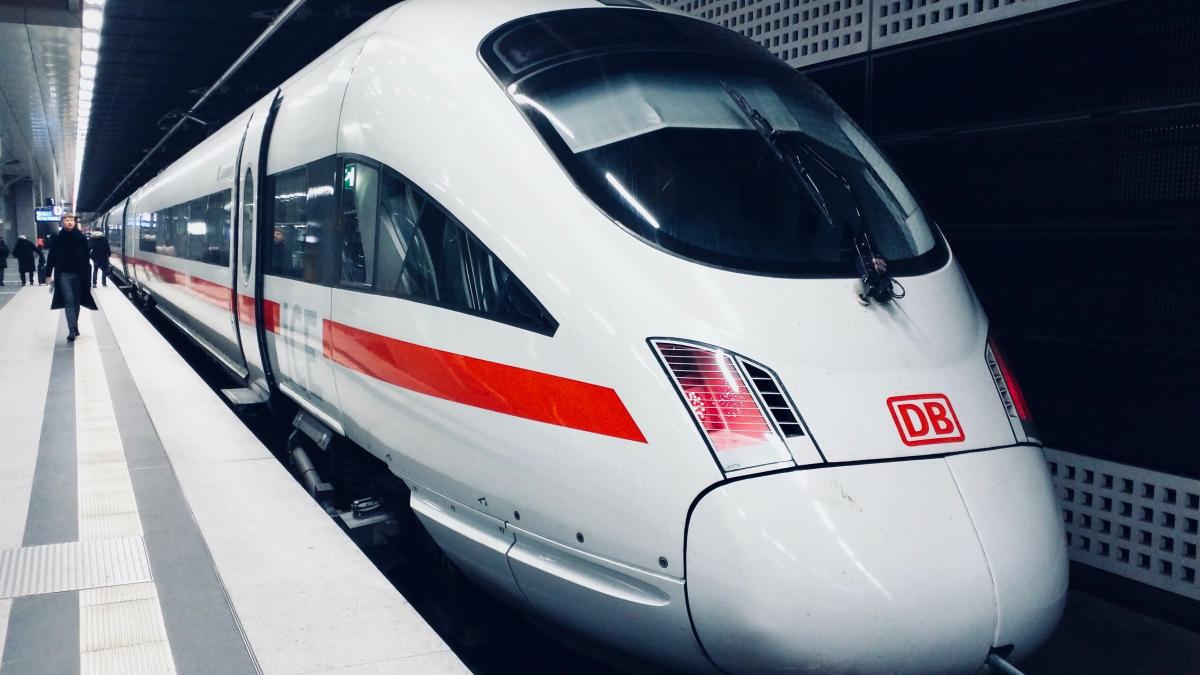 German high speed rail line