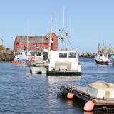 Rockport coastline in Massachusetts